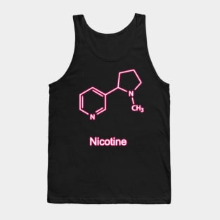 Nicotine molecule Tank Top